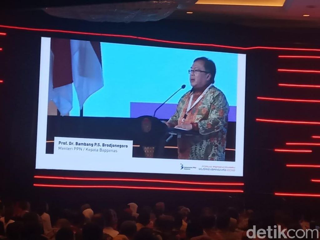 Kepala Bappenas Pede Ekonomi RI Terbesar ke 5 di 2045 Kepala Bappenas Pede Ekonomi RI Terbesar ke 5 di 2045