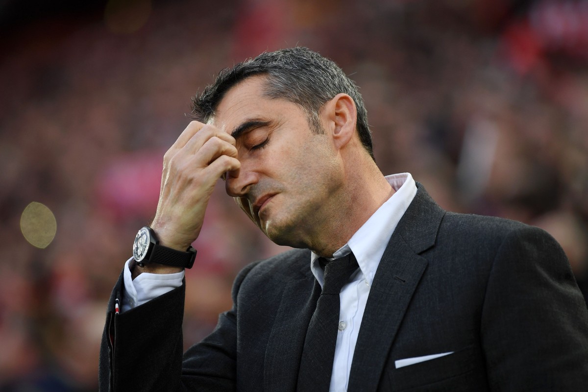 Ernesto Valverde dianalisis telah membuat lima kesalahan dalam tersingkirnya Barcelona di semifinal Liga Champions. (Foto: Shaun Botterill / Getty Images)
