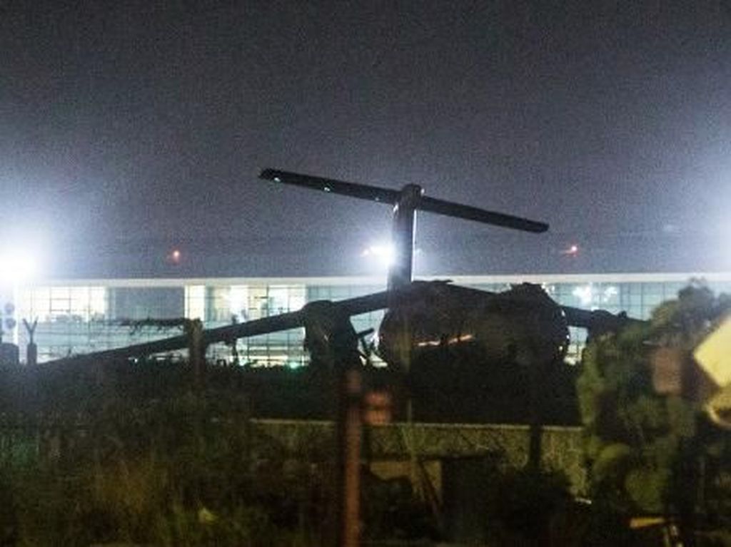 Pesawat Tergelincir di Bandara Yangon Myanmar, 11 Orang Terluka Pesawat Tergelincir di Bandara Yangon Myanmar, 11 Orang Terluka