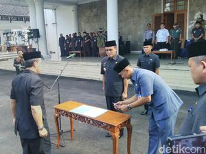 Telat 5 Bulan, Akhirnya Bupati Ciamis Lantik Pejabat UKPBJ
