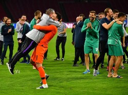 Laga final Liga Champions musim ini yang mempertemukan Tottenham dan Liverpool bakal tersaji 2 Juni mendatang di Stadion Wanda Metropolitano. Reuters/Dylan Martinez.