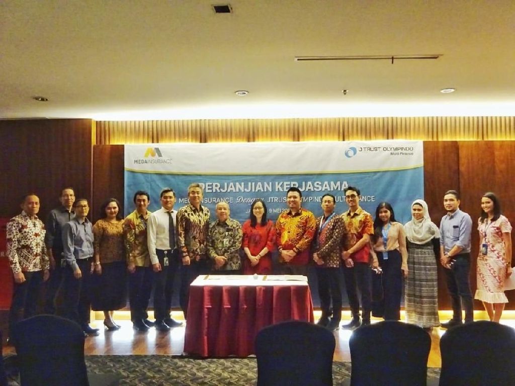 Gandeng JTrust Olympindo, Mega Insurance Tawarkan 3 Produk Menarik Gandeng JTrust Olympindo, Mega Insurance Tawarkan 3 Produk Menarik