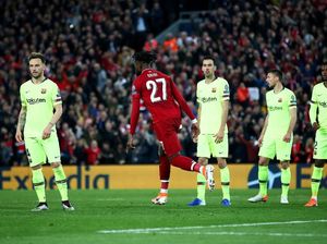 Saat Gol Keempat Liverpool Tercipta, Pemain Barcelona sedang Apa?