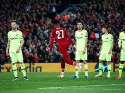Saat Gol Keempat Liverpool Tercipta, Pemain Barcelona sedang Apa?
