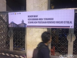 Akhirnya Masjid Istiqlal Renovasi Besar-besaran