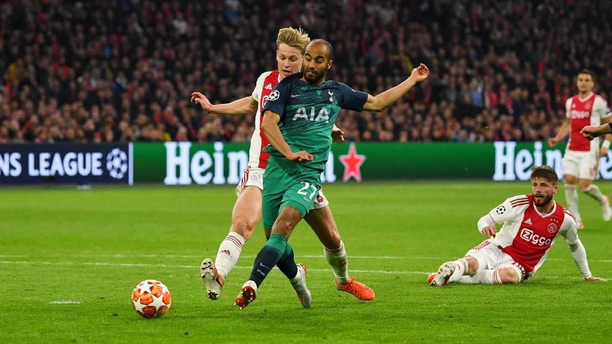 Tottenham Hotspur melaju ke final Liga Champions usai menyingkirkan Ajax Amsterdam (Dylan Martinez/REUTERS)
