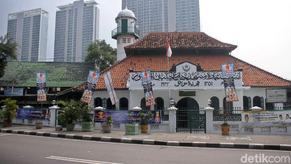 Menengok Masjid Peninggalan Maestro Lukis Raden Saleh di Cikini