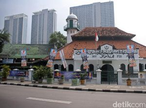 Menengok Masjid Peninggalan Maestro Lukis Raden Saleh di Cikini