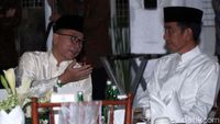 Momen Jokowi Buka Puasa Bersama Zulkifli Hasan