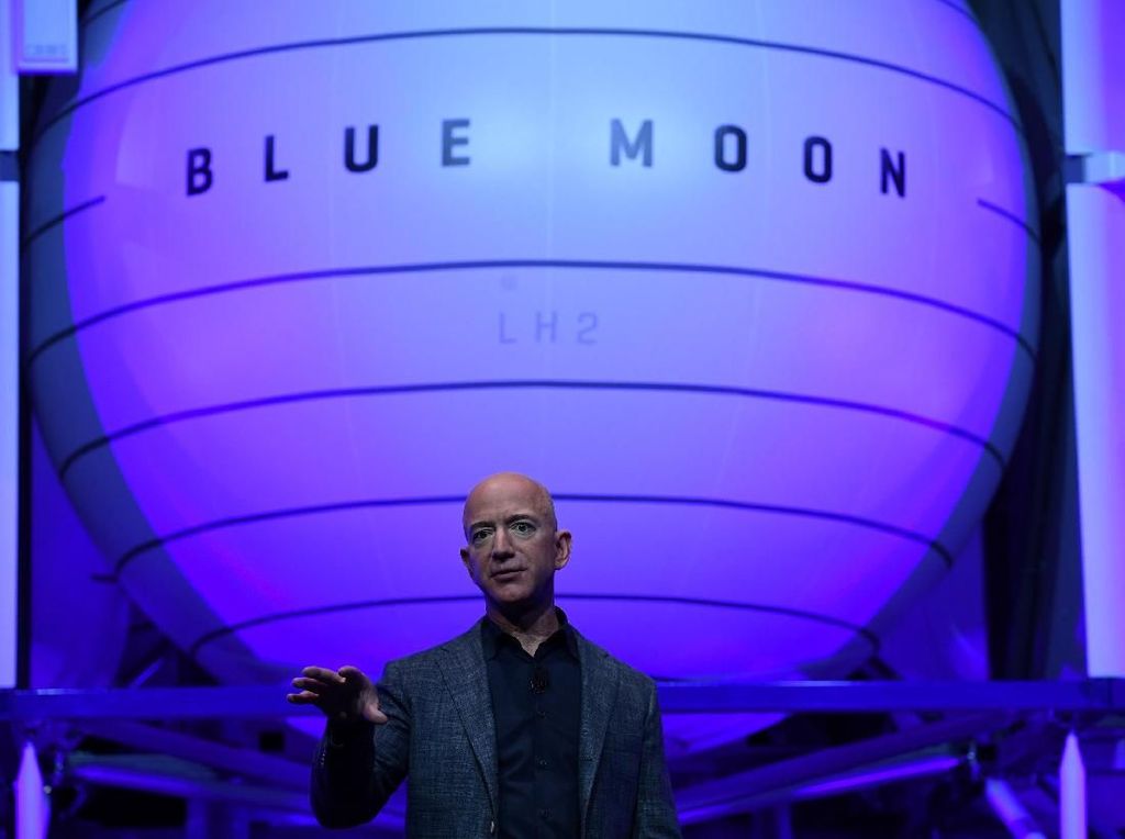 Blue Origin Sukses Uji Coba Mesin Pendarat Bulan Blue Origin Sukses Uji Coba Mesin Pendarat Bulan