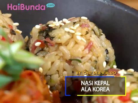 Menu Sahur: Resep Nasi Kepal Ala Korea, Simpel dan Praktis