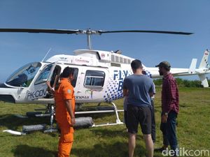 Keluarga Sewa Heli untuk Cari WN India yang Jatuh di Nusa Penida Keluarga Sewa Heli untuk Cari WN India yang Jatuh di Nusa Penida