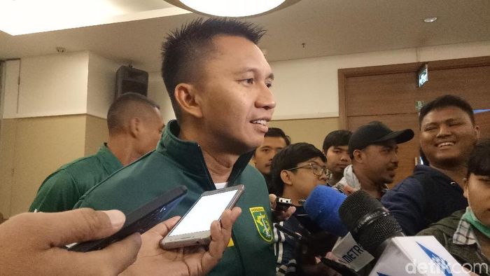 Azrul Ananda, presiden Persebaya (Amalia Dwi Septi/detikSport) Azrul Ananda, presiden Persebaya (Amalia Dwi Septi/detikSport)