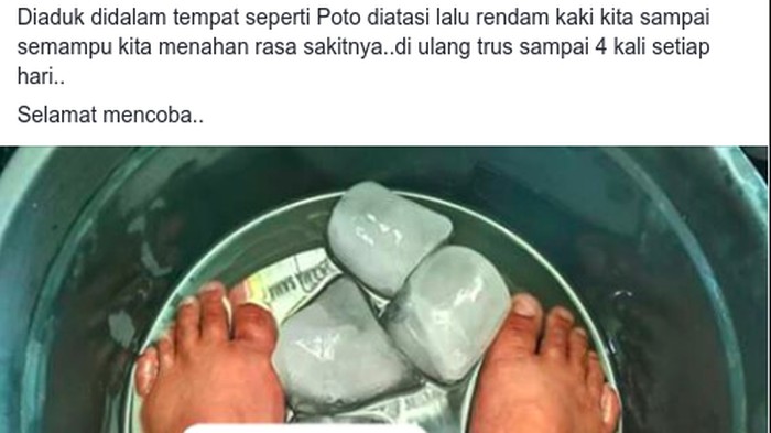 [BENAR] Klarifikasi dari Dinkes terkait Informasi Ramuan Minyak Tanah yang Bisa Mengobati Penyakit Asam Urat, Kolesterol, dan Tekanan Darah Tinggi