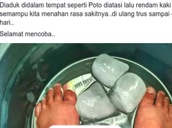 Viral Ramuan Minyak Tanah Sembuhkan Asam Urat, Bagaimana Faktanya?