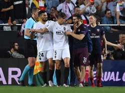 Serangan Gabriel ke Mantan Rekannya di Akhir Laga Valencia Vs Arsenal