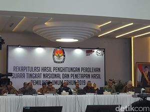 Rekapitulasi Nasional KPU, Jokowi-Maruf Menang Telak di Bali Rekapitulasi Nasional KPU, Jokowi-Maruf Menang Telak di Bali