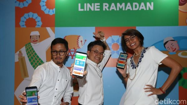 Line Hadirkan Fitur Ramadan