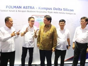 Menperin Hadiri Groundbreaking Kampus Polman Astra