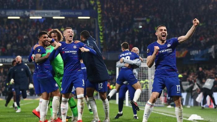 Chelsea menatap final Liga Europa kontra Arsenal. (Foto: Hannah McKay/Reuters) Chelsea menatap final Liga Europa kontra Arsenal. (Foto: Hannah McKay/Reuters)
