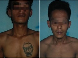 Pria Bertato Setan Ini Sempat Diduga Perampok 212 Mart Sukabumi