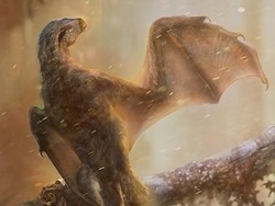 Rupanya Dinosaurus Ada yang Punya Sayap Mirip Kelelawar