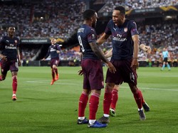 Lacazette dan Aubameyang: Tidak Selalu Sehati, tapi Tak Pernah Cemburu