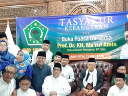 Maruf Amin Hadiri Buka Puasa Bareng PP ISNU di Jaktim