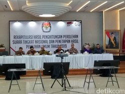 KPU Lanjutkan Rekapitulasi Nasional dari Kalimantan Utara