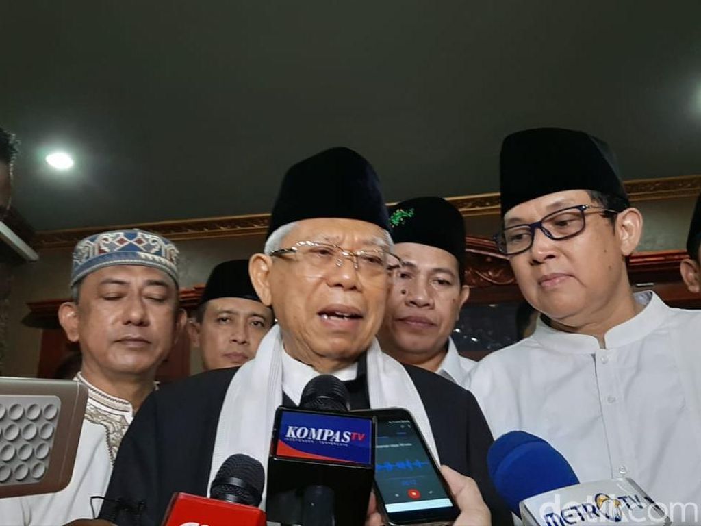 Maruf Amin soal Kabinet Zaken: Walaupun dari Parpol Harus Profesional Maruf Amin soal Kabinet Zaken: Walaupun dari Parpol Harus Profesional