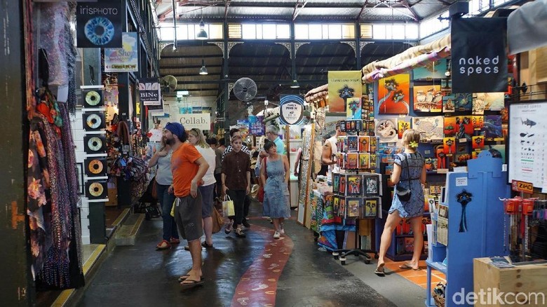 Pasar Fremantle yang bergaya kolonial (Masaul/detikcom) Pasar Fremantle yang bergaya kolonial (Masaul/detikcom)