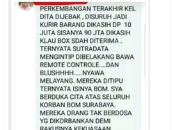 Tak Cuma Unggah Bunuh Polisi, Dosen Solatun Sebar Hoaks Bom Surabaya