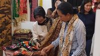 Menteri Rini Sambangi Mitra Binaan BNI di GBN
