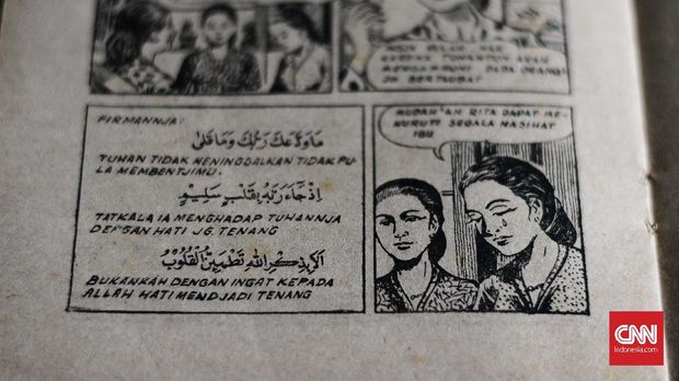 Potongan adegan dalam 'Taman Firdaus' (1958).