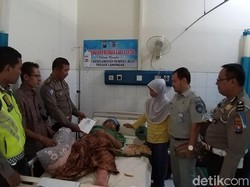 Korban Laka Lantas Ini Menangis di Depan Polisi, Ada Apa?