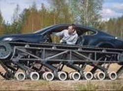 Ketika Bentley Dimodif Jadi Tank