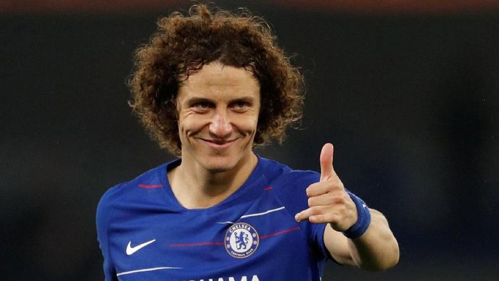 David Luiz perpanjang kontrak di Chelsea hingga 2021 (John Sibley/Reuters)