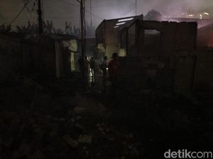 Permukiman 3 RT di Kampung Bandan Terdampak Kebakaran, Api Sudah Padam