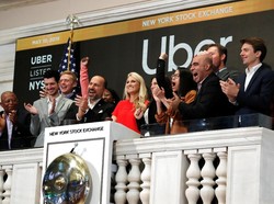 Uber Melantai di Bursa, Para Dedengkot Raup Duit Selangit