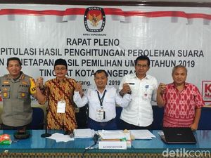 Prabowo Menang atas Jokowi di Kota Tangerang, Rekapitulasi Suara Kondusif