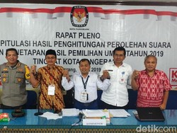 Prabowo Menang atas Jokowi di Kota Tangerang, Rekapitulasi Suara Kondusif