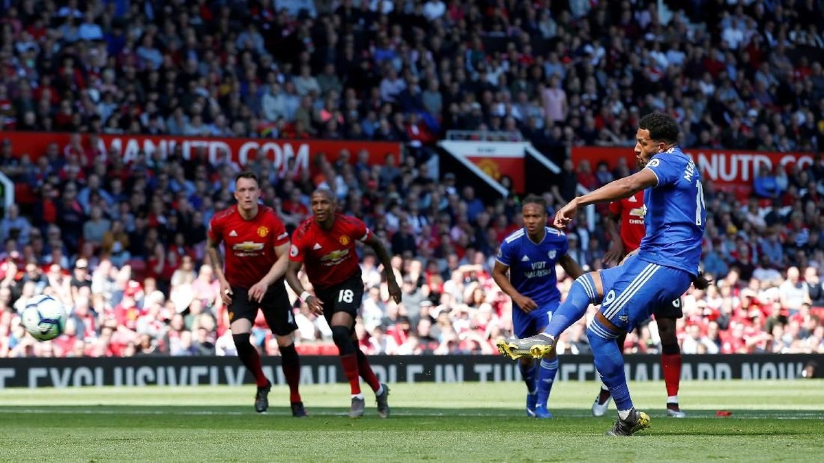 Cardiff City ungguli Manchester United 1-0 (Andrew Yates/Reuters)