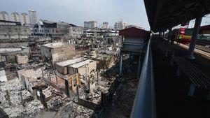 Penampakan Terkini Kampung Bandan Pasca Kebakaran