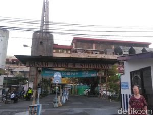 Kompor di Food Court Pasar Atom Sempat Meleduk
