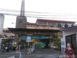 Kompor di Food Court Pasar Atom Sempat Meleduk