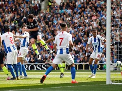 Babak I: Man City Unggul 2-1 atas Brighton, 45 Menit Menuju Juara