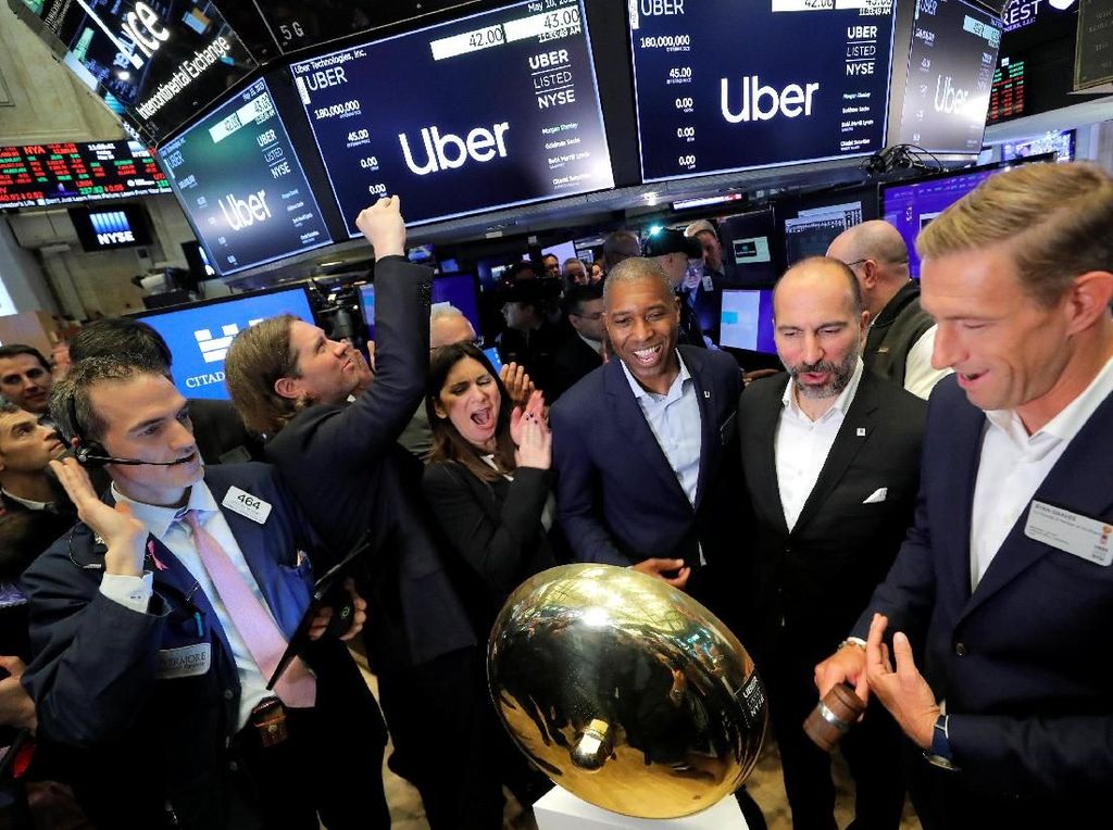 Riuh Rendah Uber IPO yang Diwarnai Demo Driver Riuh Rendah Uber IPO yang Diwarnai Demo Driver