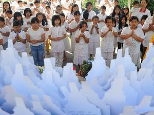 Sambut Waisak, Warga Denpasar Gelar Upacara Pattidana Sambut Waisak, Warga Denpasar Gelar Upacara Pattidana