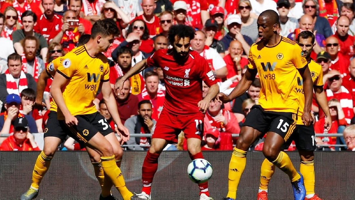 Liverpool mendapat ujian berat kala menghadapi Wolverhampton di Anfield malam ini (Phil Noble/Reuters)