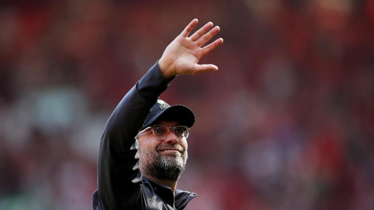 Liverpool harus puas finis runner-up meski mengumpulkan 97 poin. (Foto: Carl Recine/Action Images via Reuters)